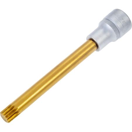 990SLG-12 - Nasadka trzpieniowa bardzo długa 1/2" do śrub XZN®, M12, powłoka TiN