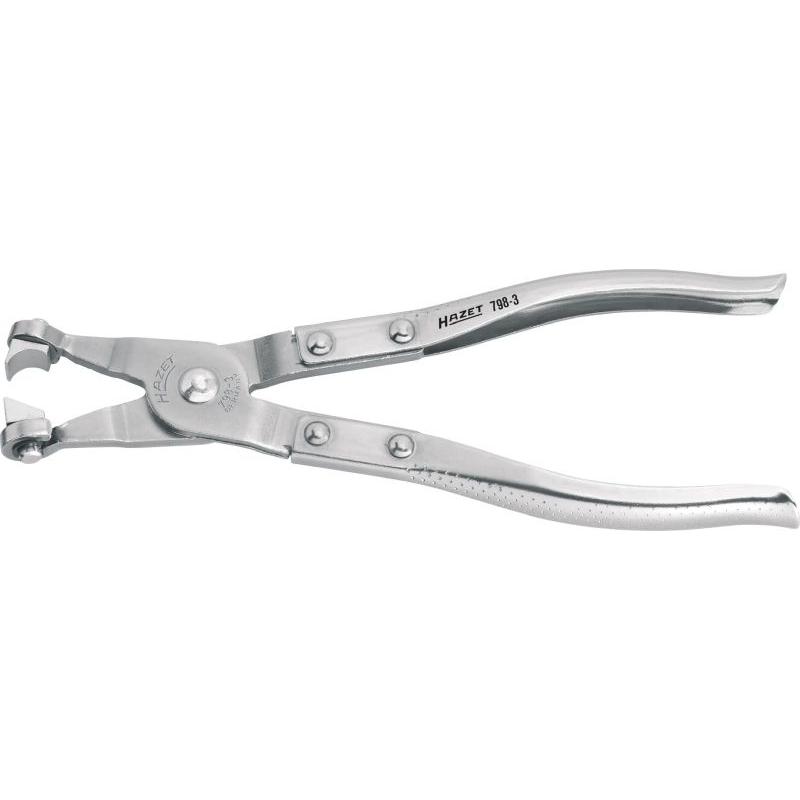 798-3 - Szczypce do opasek zaciskowych CLIC, z obrotowymi szczękami, 206 mm