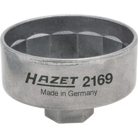 2169 - Klucz 3/8" do demontażu filtrów oleju, 14-kątny, 74 mm