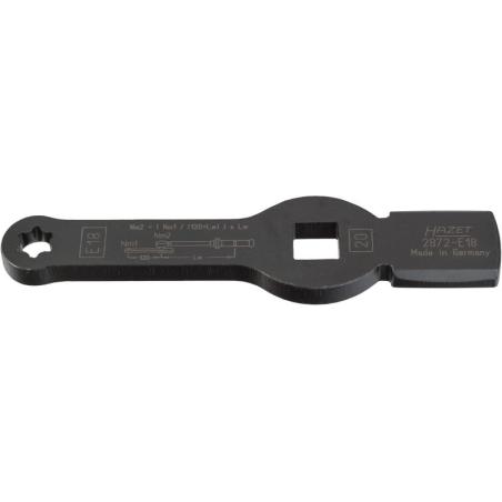 2872-E18 - Klucz oczkowy udarowy TORX 3/4" z 2 powierzchniami udarowymi, E18