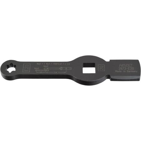 2872-E20 - Klucz oczkowy udarowy TORX 3/4" z 2 powierzchniami udarowymi, E20