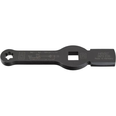 2872-E20 - Klucz oczkowy udarowy TORX 3/4" z 2 powierzchniami udarowymi, E20