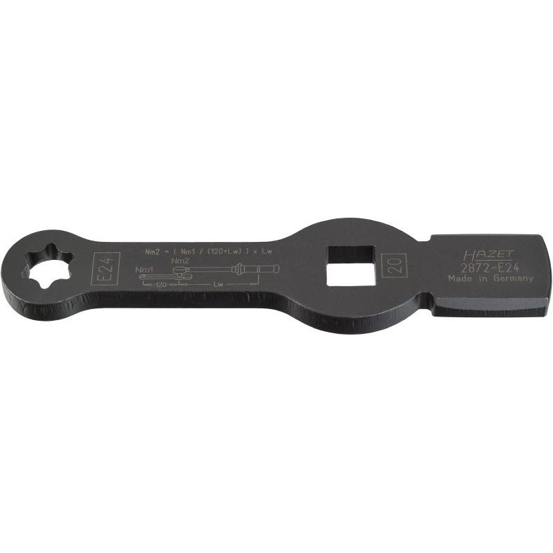 2872-E24 - Klucz oczkowy udarowy TORX 3/4" z 2 powierzchniami udarowymi, E24