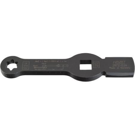 2872-E24 - Klucz oczkowy udarowy TORX 3/4" z 2 powierzchniami udarowymi, E24