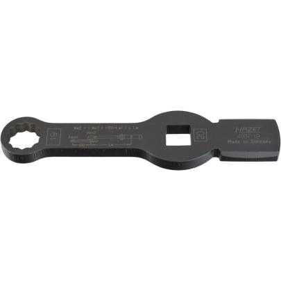 4937-19 - Klucz udarowy oczkowy 12-kątny z 2 powierzchniami udarowymi, 19 mm