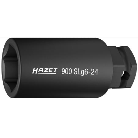900SLG6-24 - Nasadka udarowa 1/2" 6-kątna, długa, 24 mm