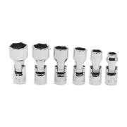 106TMUSA - Zestaw nasadek przegubowych 1/4" do śrub 6-kątnych, 1/4" - 9/16" (6 szt.)