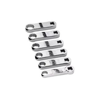 SRES306 - Zestaw końcówek nasadzanych oczkowych 1/2", Spline, 9/16" - 7/8" (6 szt.)