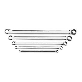 XDH605 - Zestaw kluczy oczkowych długich Flank Drive® High-Performance, 1/4"x5/16" - 11/16"x13/16" (5 szt.)