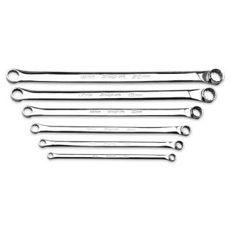XDHM606 - Zestaw kluczy oczkowych długich Flank Drive® High-Performance, 8x9 - 18x20 mm (6 szt.)