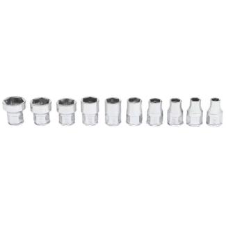 110RTSMA - Zestaw nasadek 1/4" 6-kątnych, niskoprofilowych, 5 - 13 mm (10 szt.)