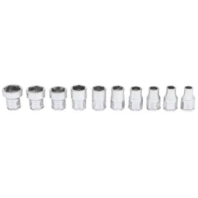 110RTSMA - Zestaw nasadek 1/4" 6-kątnych, niskoprofilowych, 5 - 13 mm (10 szt.)