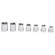 207RFLE - Zestaw nasadek 3/8" do śrub Torx®, niskoprofilowych, E8 - E18 (7 szt.)
