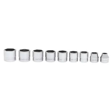 209RFSM - Zestaw nasadek 3/8" 6-kątnych, niskoprofilowych, 8 - 18 mm (9 szt.)