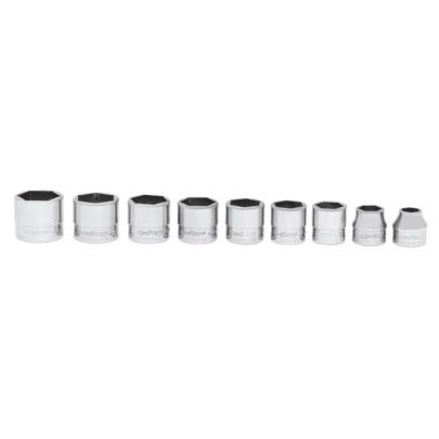 209RFSM - Zestaw nasadek 3/8" 6-kątnych, niskoprofilowych, 8 - 18 mm (9 szt.)
