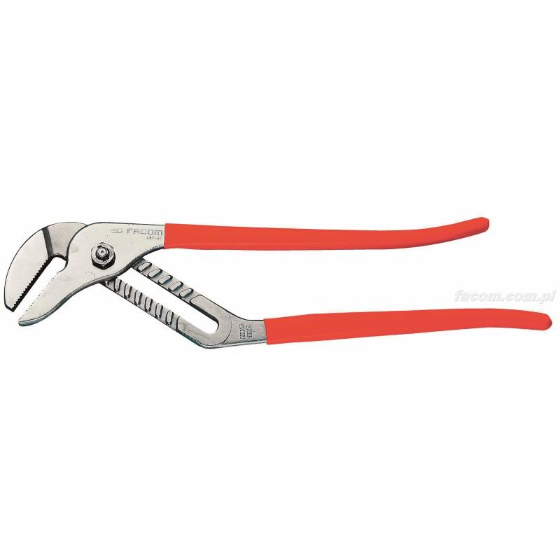 481.40 - Szczypce proste o bardzo dużej rozwartości, 412 mm