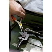 167A.18 - Szczypce do pierścieni osadczych zewnętrznych, odgięte, 175 mm