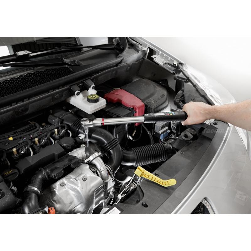E.316A30R - Klucz elektroniczny z pomiarem momentu i kąta  z grzechotką