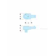 R.372- Grzechotka kompaktowa - złącze 9 x 12 mm