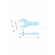 20.17 - Końcówka widełkowa – złącze 20 x 7 mm