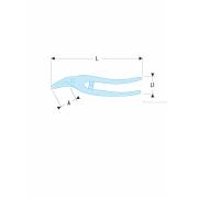 883.32 - Nożyce do cięcia kształtowego, o dużej rozwartości