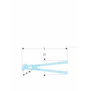 884A.65 - Nożyce dwuręczne, o dużej mocy