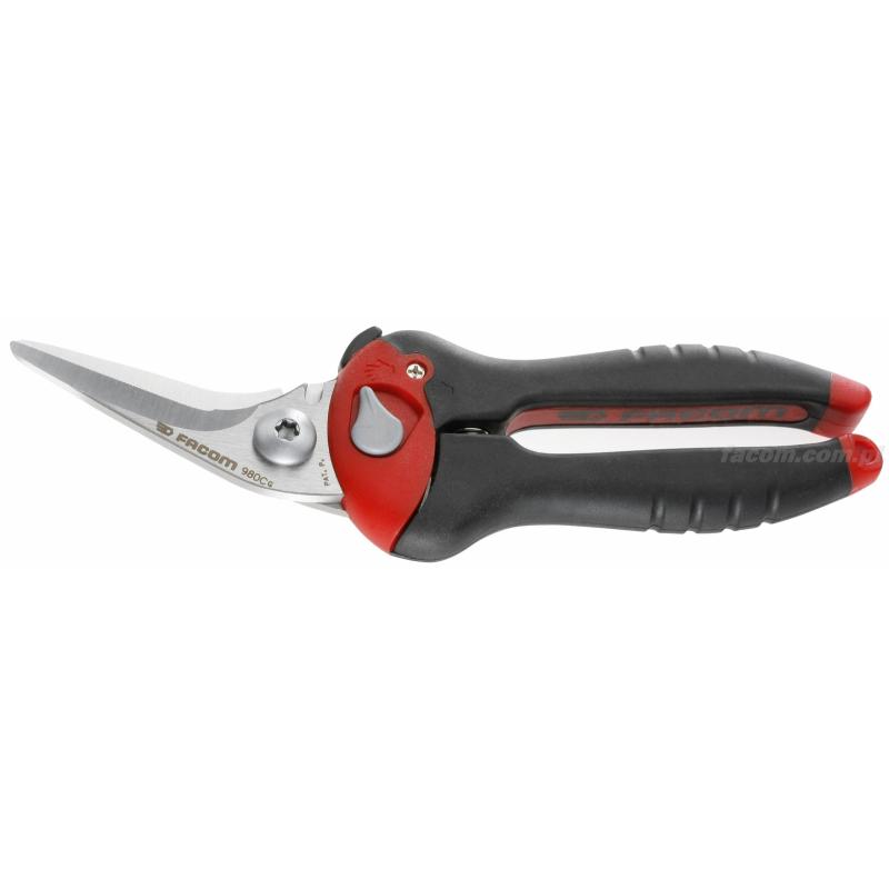 980C - Nożyce uniwersalne z odchylonym ostrzem