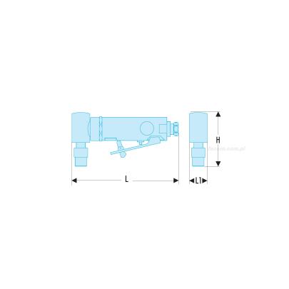 V.347F - szlifierka kątowa z uchwytem 6 mm