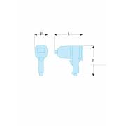 NK.2000F2 - klucz udarowy 3/4" kompozytowy