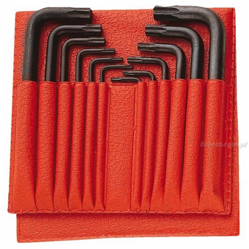 89.JL12 – zestaw kluczy trzpieniowych Torx, T7 - T50