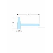 205H.80 - Din engineers hammer, 0.96 kg