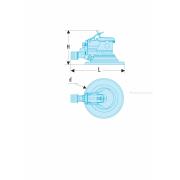 V.252F - szlifierka rotacyjna 152 mm - mimośród 5 mm