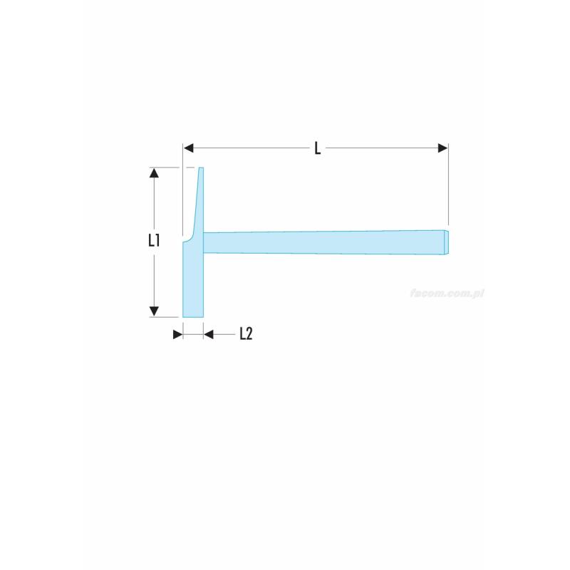 203H.18 - Młotek dla elektryka, 0,2 kg