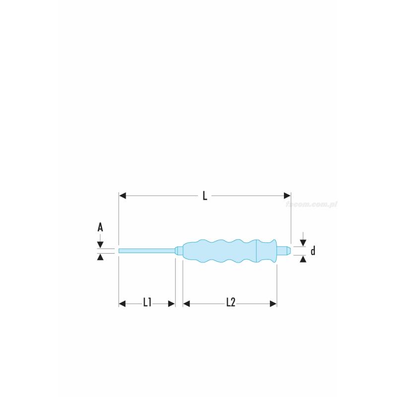 249.G8 - Wybijak z rękojeścią, 7,9 mm