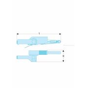 V.403F - szlifierka taśmowa o dużej wydajności - 20 x 520 mm