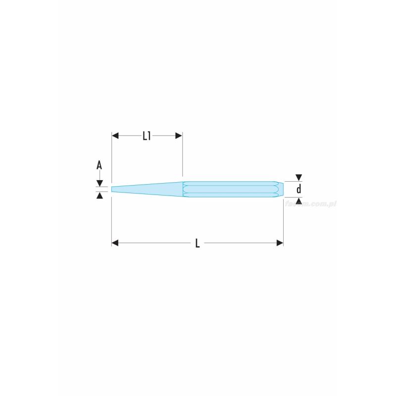 247.2 - Wybijak do gwoździ, 2 mm
