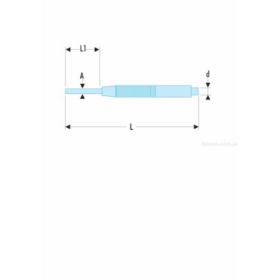 251A.1 - Wybijak do zawleczek elastycznych, 0,9 mm