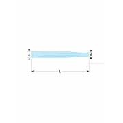 262A.18 - Przecinak żebrowany, główka okrągła , 24 mm