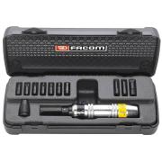 NJ.261M - zestaw narzędzi do podbijania 3/8", końcówki do śrub z rowkiem, Pozidriv, 6-kątnych i Phillips