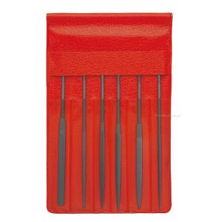 AS.6L160T0A - zestaw pilników igłowych w saszetce, 160mm, T0