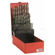 222A.TJ32 - zestaw wierteł do nitowania i gwintowania, 1 - 10,5 mm