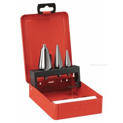 229A.J3 - zestaw wierteł stożkowych, 3 - 30,5 mm