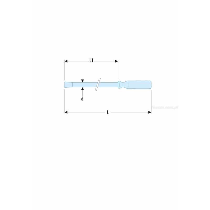 D.3-12 - dźwignia 3/8", 422 mm