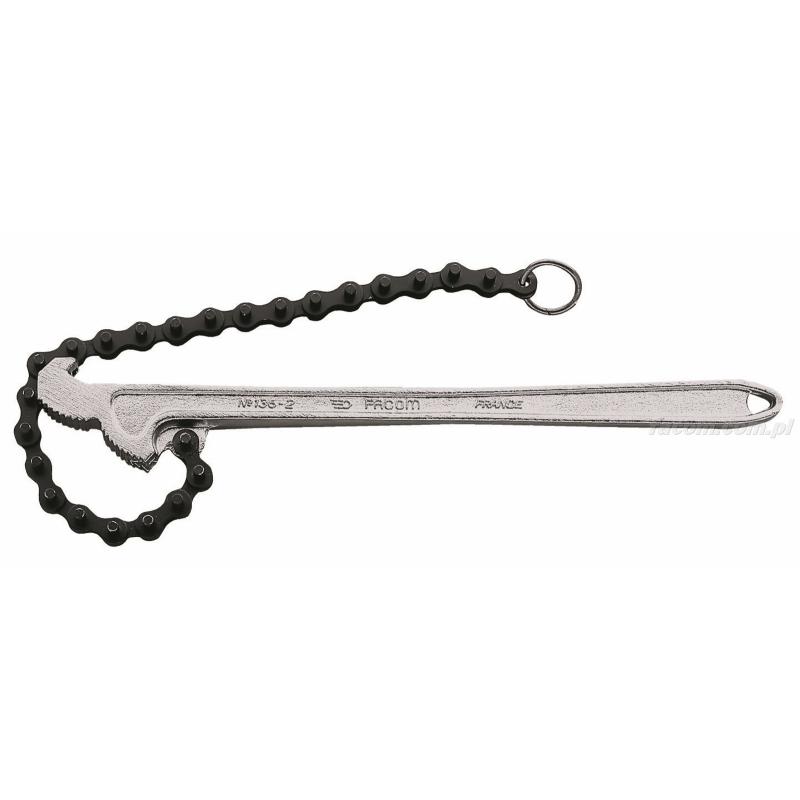 136A.2 - klucz do rur dwukierunkowy łańcuchowy, 60 - 114 mm