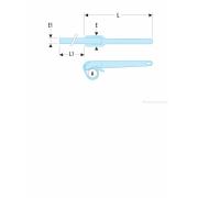 138A.48 - klucz do rur z paskiem nylonowym, 165 mm