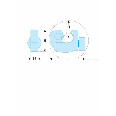 238B.16 - miniaturowy obcinak do rur miedzianych, 3 - 16 mm