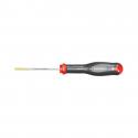 Screwdrivers for slotted head screws