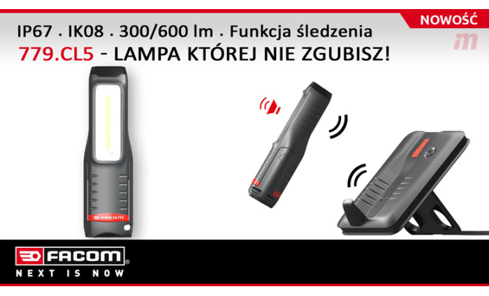 Nowa lampa inspekcyjna 779.CL5 z technologią 'Find My Light'