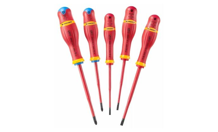 New sets of  insulated Slimblade screwdrivers 