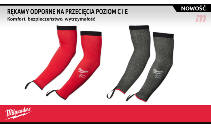 NEW: Cut-resistant sleeves